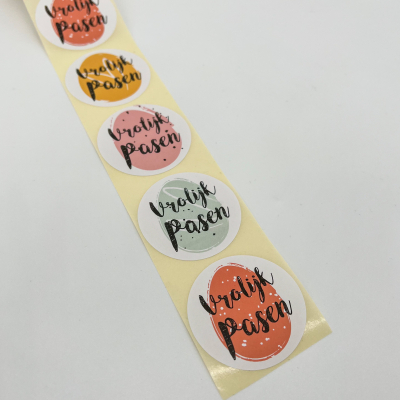 Sticker mix | vrolijk Pasen | 10 stuks