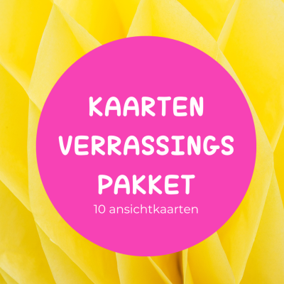 Kaarten verrassingspakket