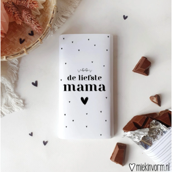 Chocoladewikkel voor de liefste mama