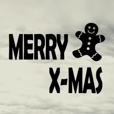 Herbruikbare raamstickers Kerst | Merry Xmas 2023